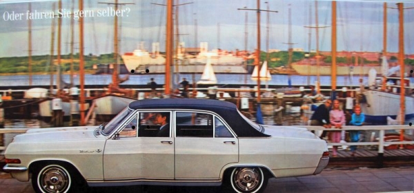 Opel Diplomat V8 Modelprogram 1966 Carbrochure (1279)